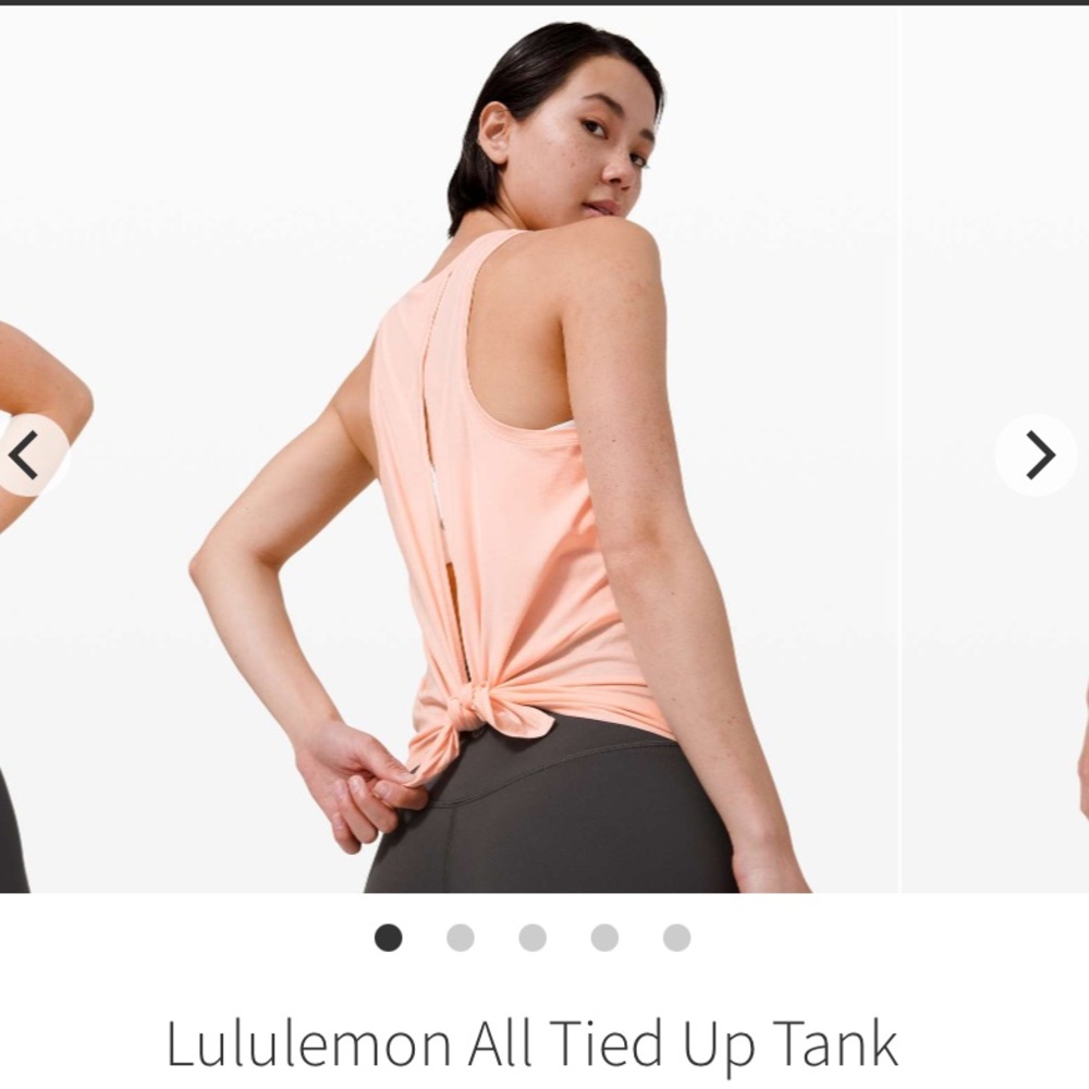 🩵Lululemon All Tied Up Tank